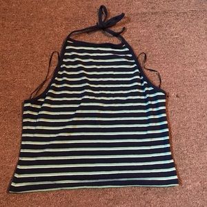 Halter crop top
